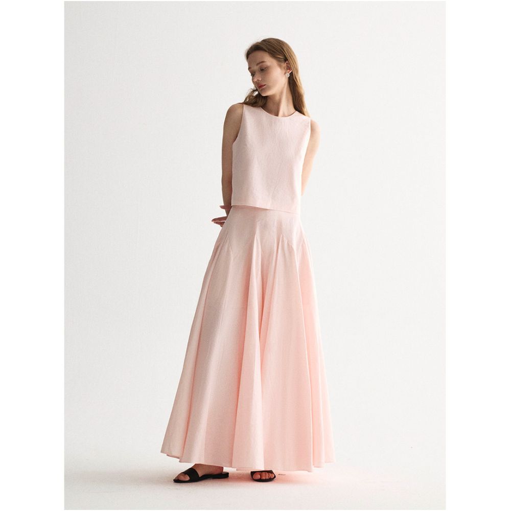 ASAYA6273 – Blush Whisper Linen Set 🌸✨
