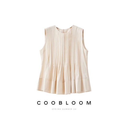 ASAYA6301 – Airy Pleated Co-ord Set ☁️✨