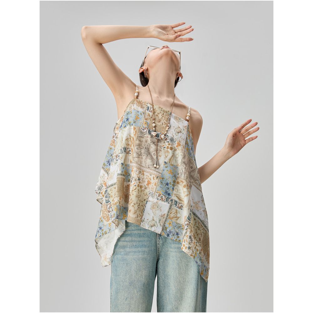 ASAYA6416 – Vintage Patch Muse Cami 🌿🧵