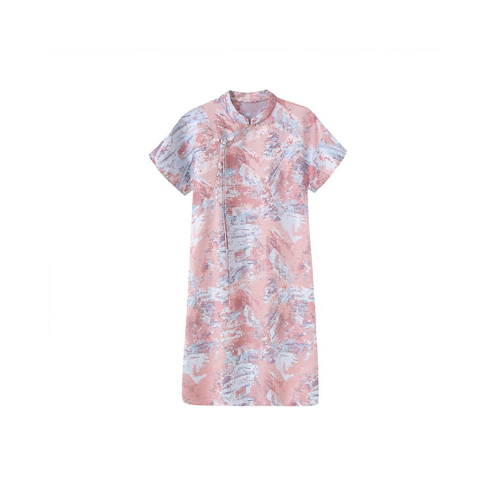ASAYA6422 – Blossom Heritage Cheongsam Dress 🌸🍃