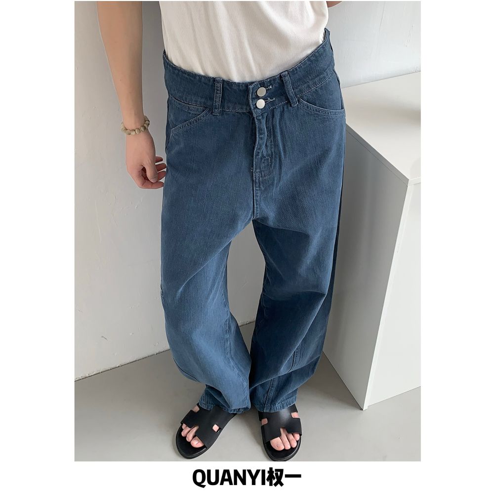 ASAYA6505 – Indigo Zen Denim Set 🌊🖤