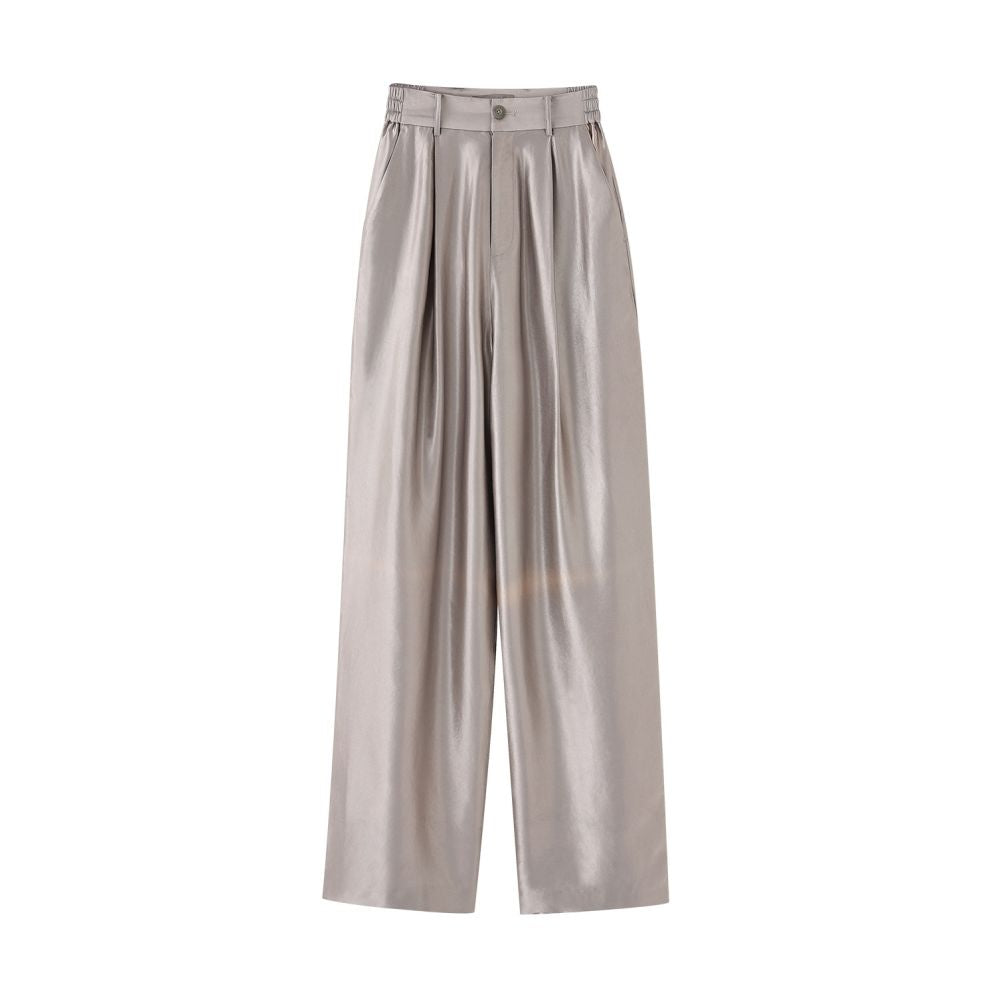 ASAYA6512 – Silk Glow Wide-Leg Pants ✨🌫️