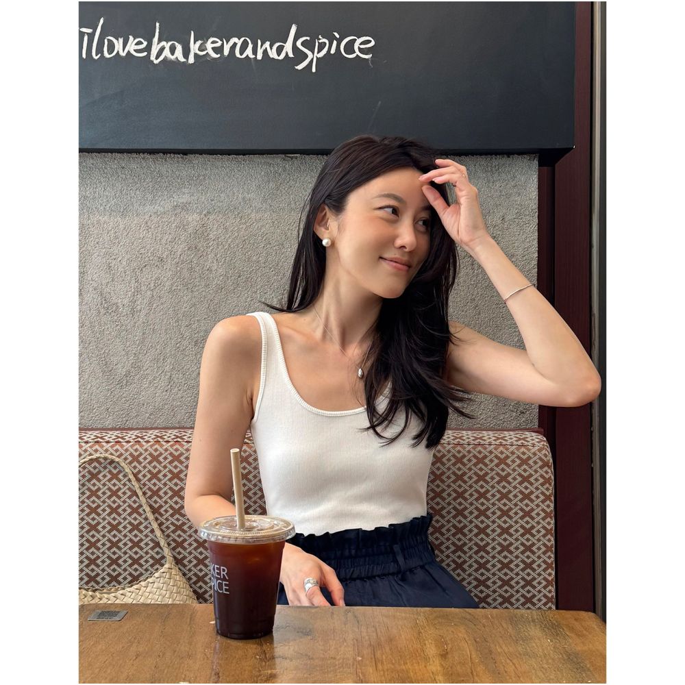 ASAYA6599 – Soft Sculpt Ribbed Tank 🤎✨