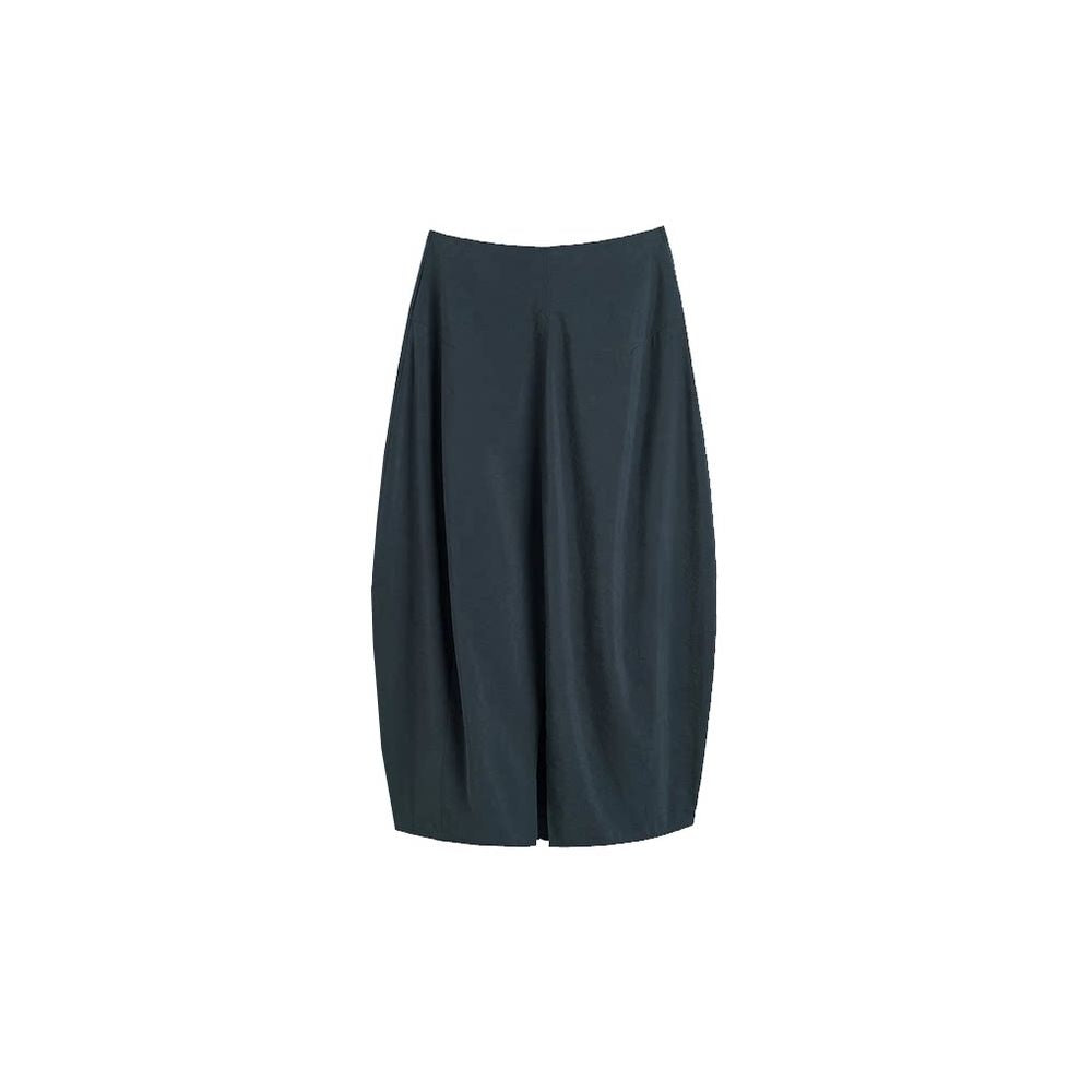 ASAYA6620 – Sculpted Flow Maxi Skirt 🖤🤍