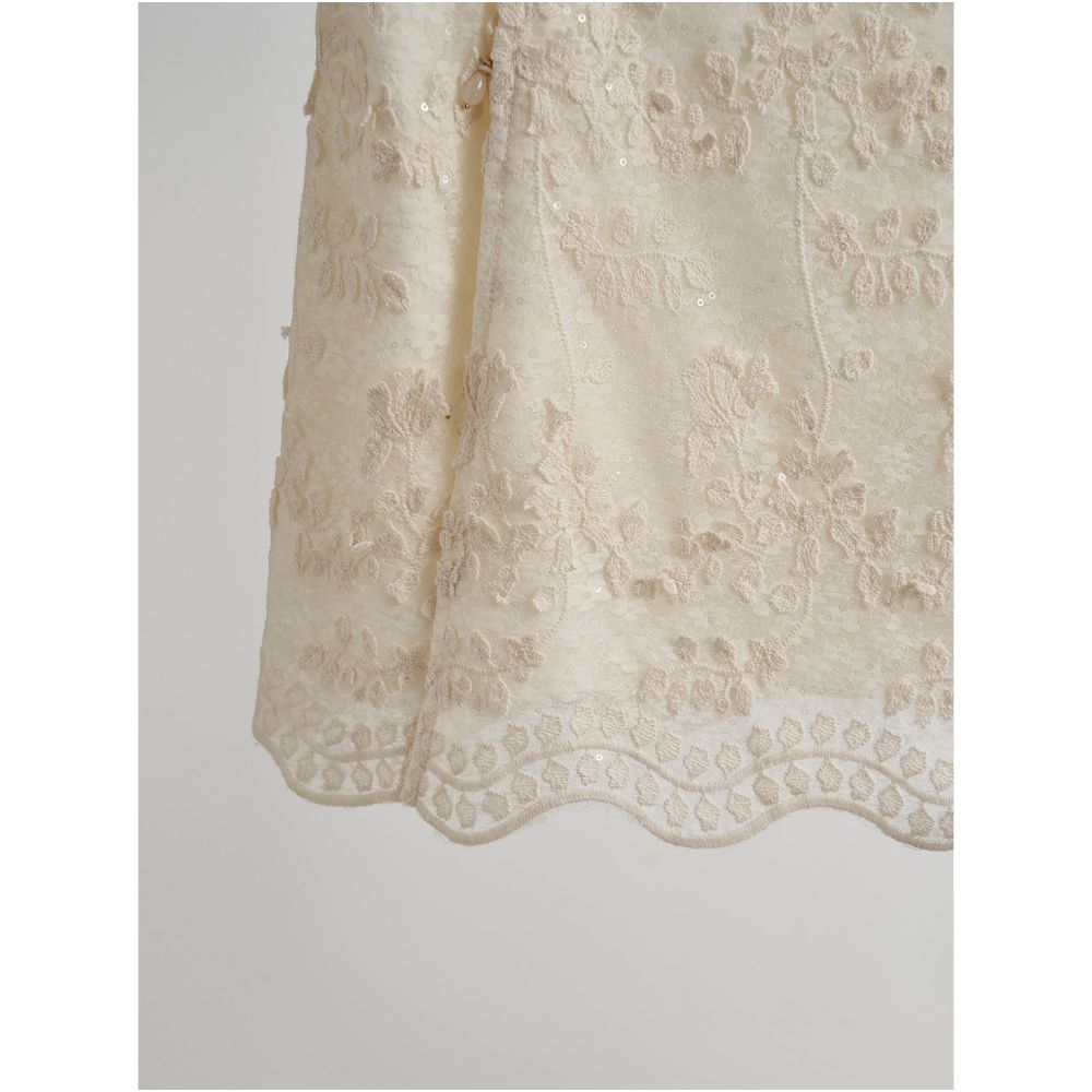 New Chinese style national style gentle temperament heavy industry sequin embroidery lace shirt vest top set women s summer new style image 5