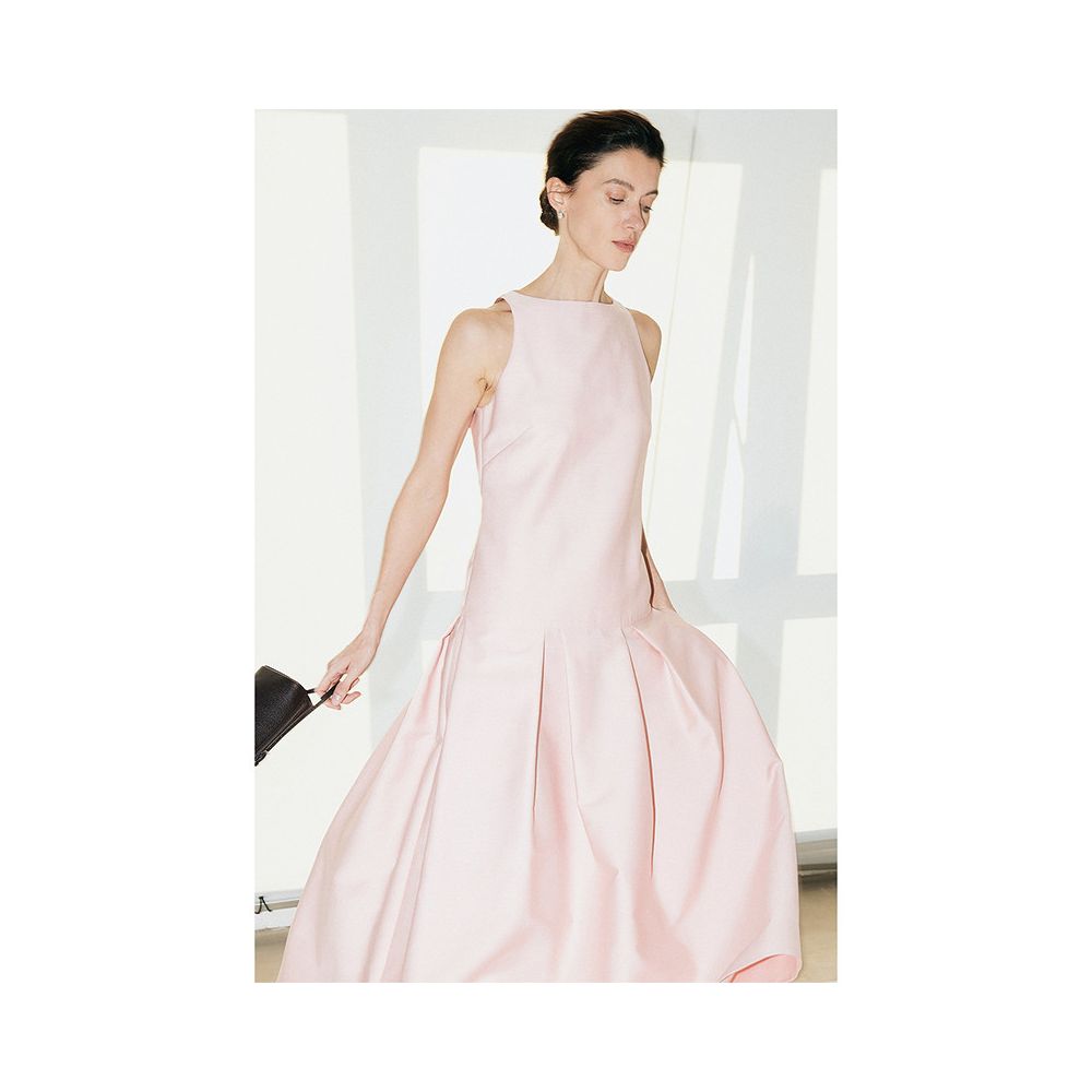 Thorny light THORNAURA sleeveless pleated dress gentle and simple versatile spring and summer sleeveless vest dress image 0