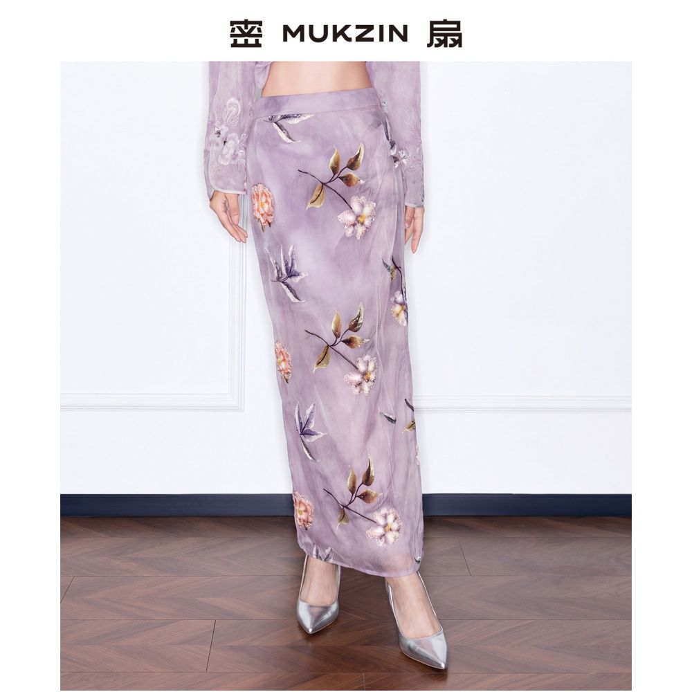 ASAYA6722 – Lavender Bloom Kurung Set 💜🌸