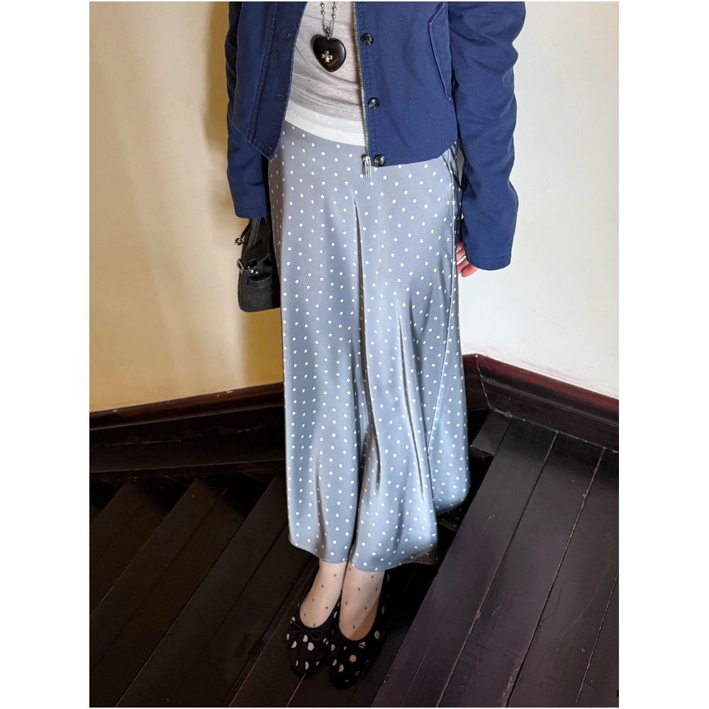 Highly recommended Women s elegant high waisted bodycon maxi skirt in flowing satin fabric new style for 2026 image 4