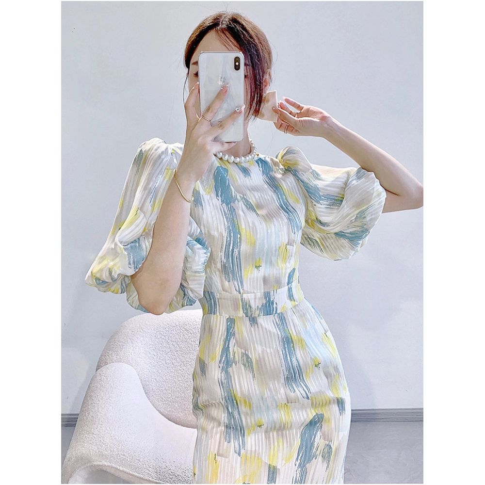 2026 New French Style Exquisite Dress High End Elegance Sophisticated Feel Summer Women s Dress image 0