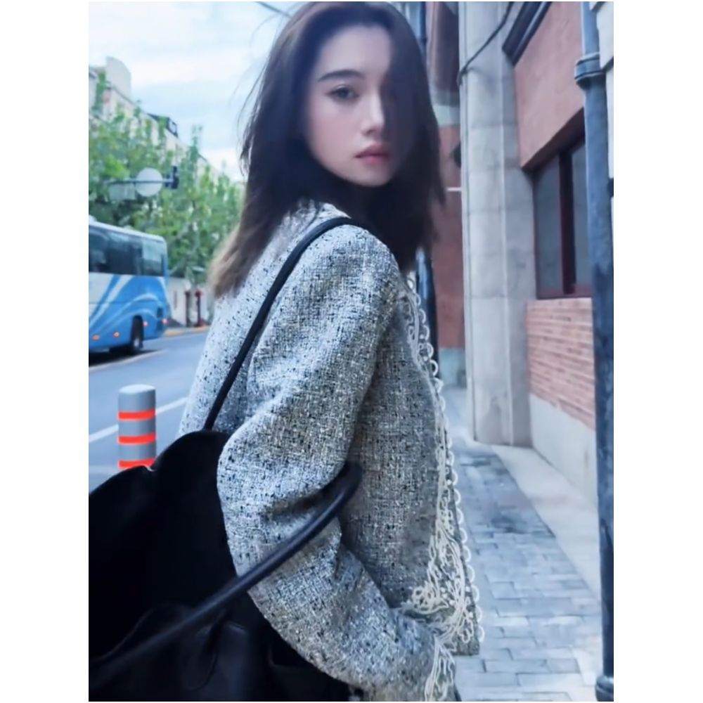 Luxury Women s Designer Style French Grey Chanel inspired Jacket 2026 Autumn New Arrival New Chinese Style Top image 3