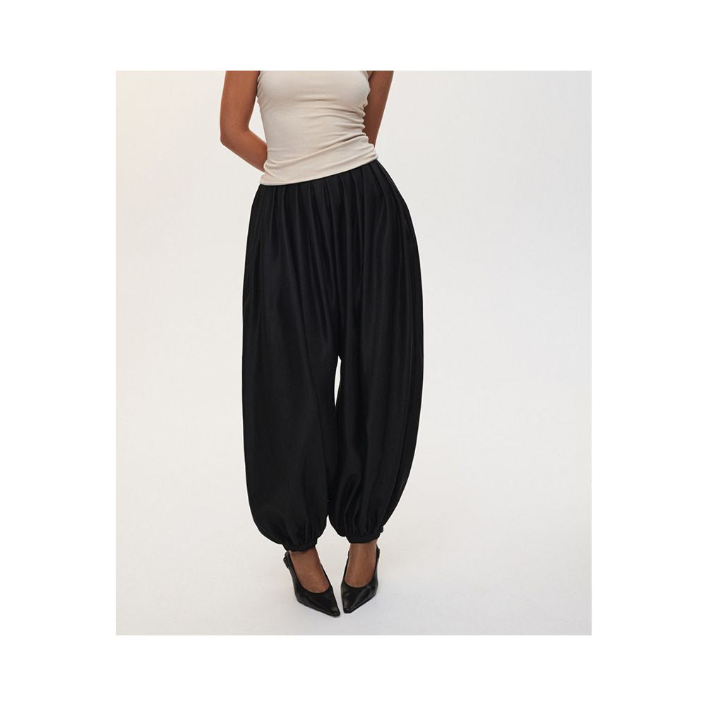 ASAYA6823 – Moonlit Silk Harem Pants ✨🖤🌙