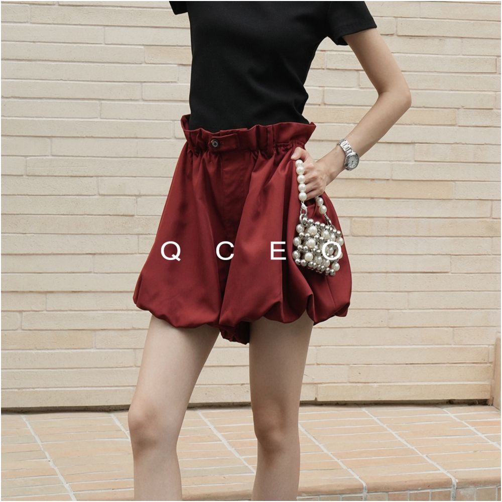 ASAYA6846 – Belle Époque Bubble Shorts 🎀🖤