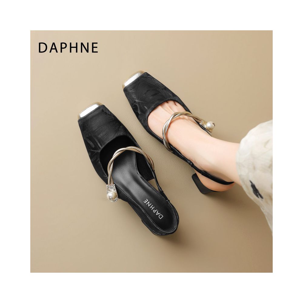 ASAYA6836 – Pearl Muse Slingback Heels ✨🤍