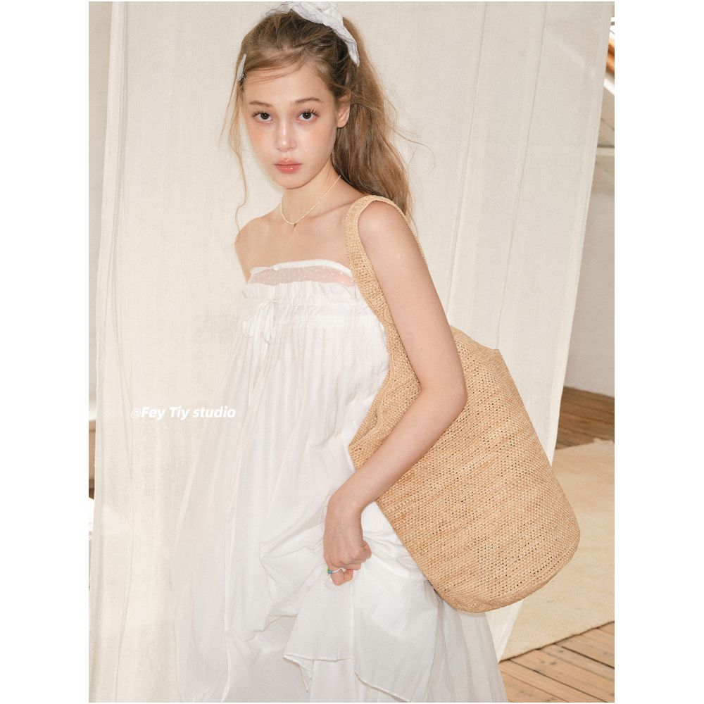 ASAYA6883 – Riviera Bloom Raffia Tote 🌼🧺