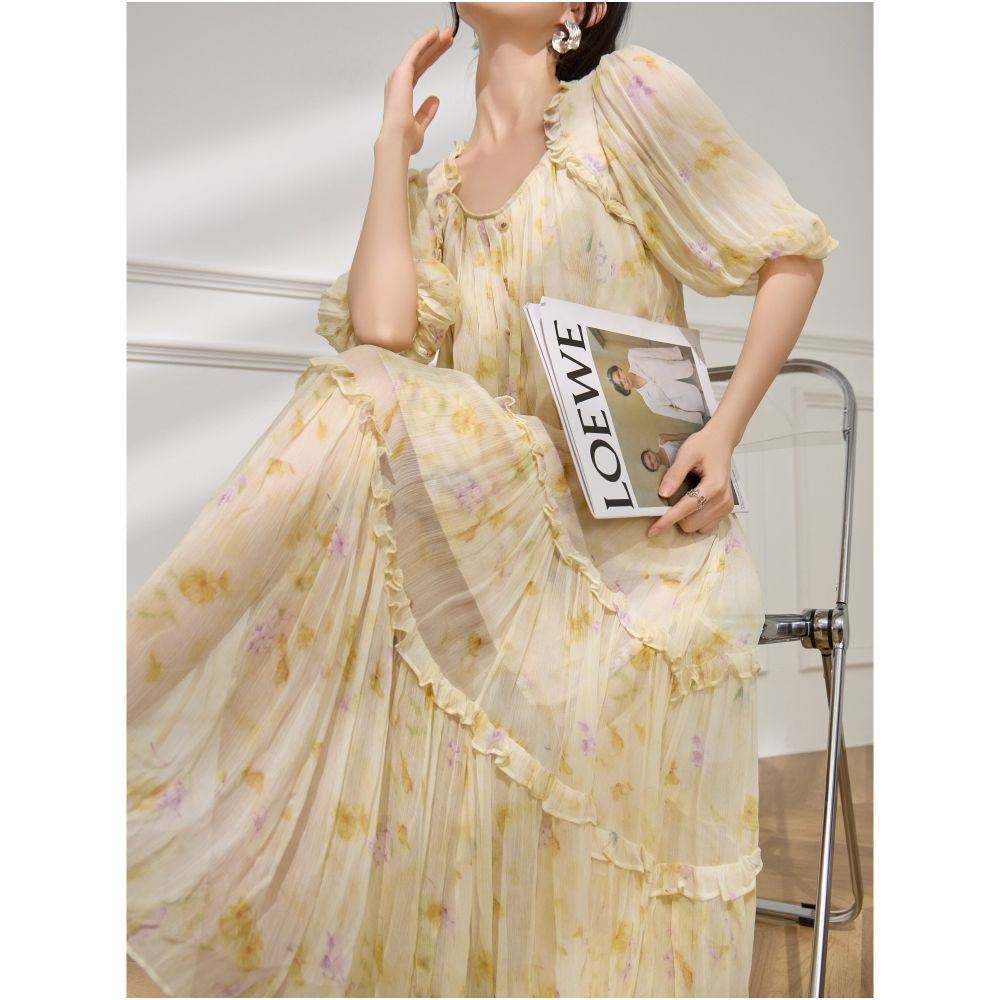 ASAYA6902 – Butter Blossom Ruffle Set 🌼🧈✨