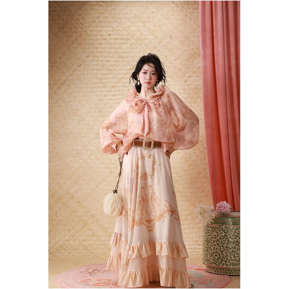 Dangdang Somes Sicilian Adventure Tencel Ramie Camisole Skirt image 2