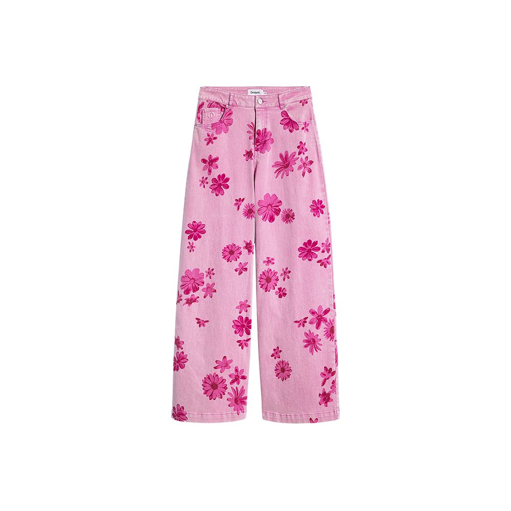 ASAYA6969 – Pink Daisy Wide-Leg Jeans 🌸💗