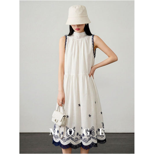 ASAYA6981 – Butterfly Lace Garden Dress 🦋🤍