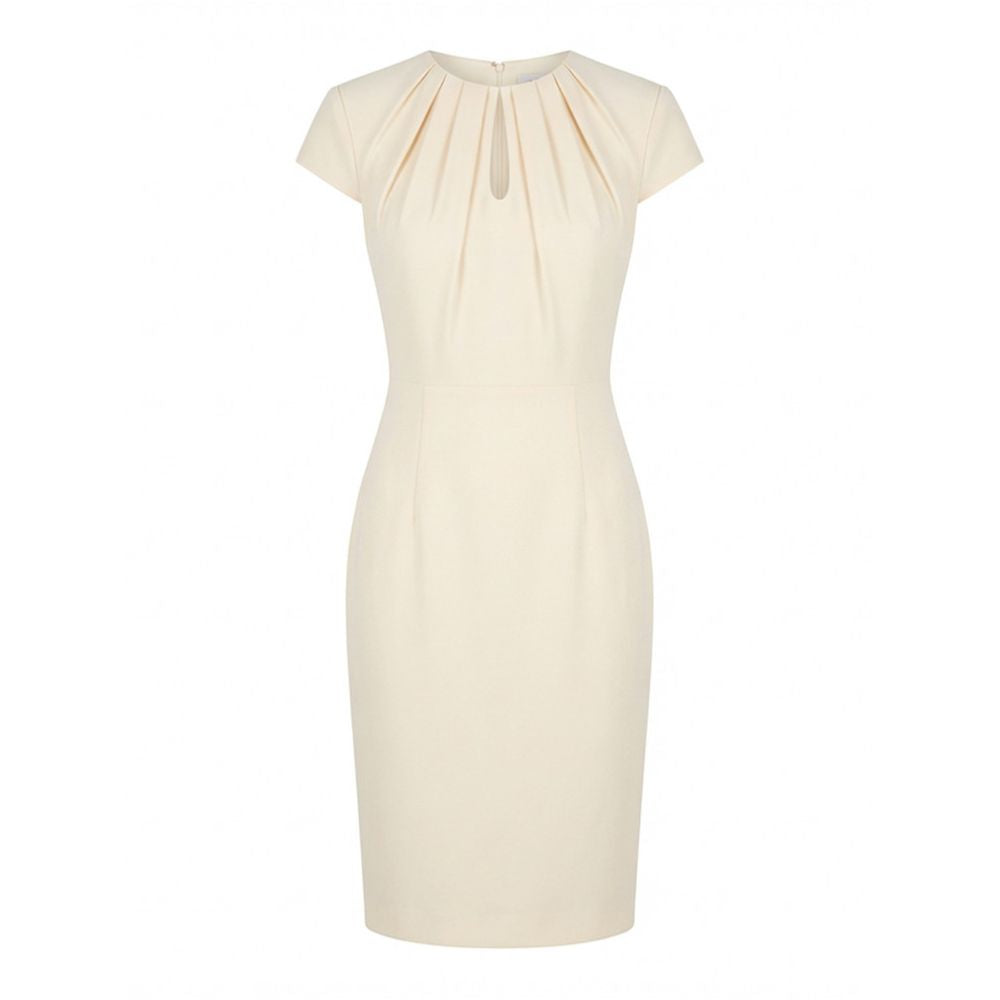 A stylish pencil skirt with pleats a fitted waist to flatter the figure and pockets suitable for both work and business occasions image 4