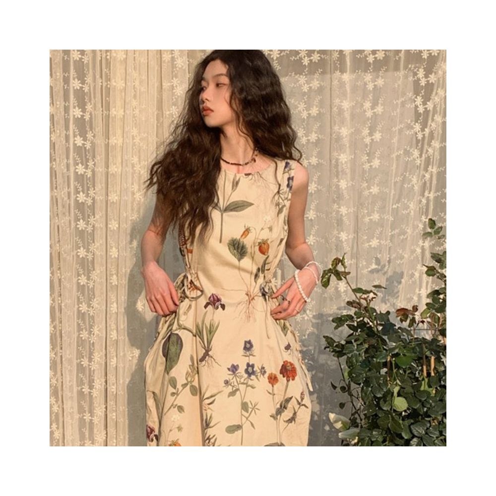ASAYA7039 – Botanical Whisper Dress 🌿🌸🦋