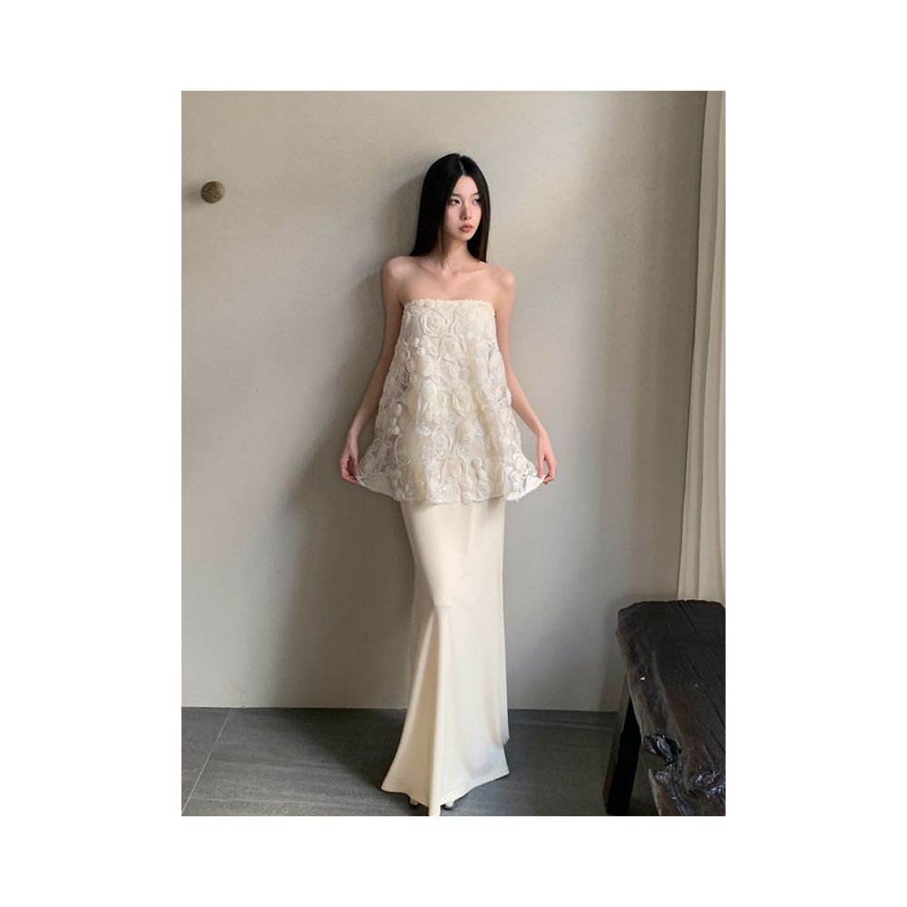 ASAYA7044 – Rosé Garden Elegance Set 🌹🤍✨