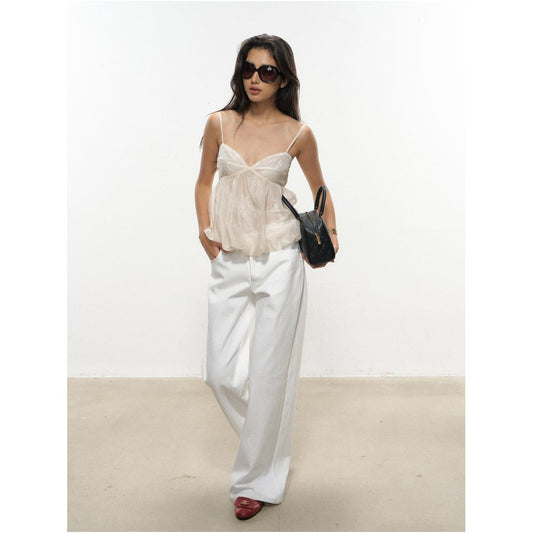 ASAYA7073 – Étoile Cloud Cami Set ☁️🤍