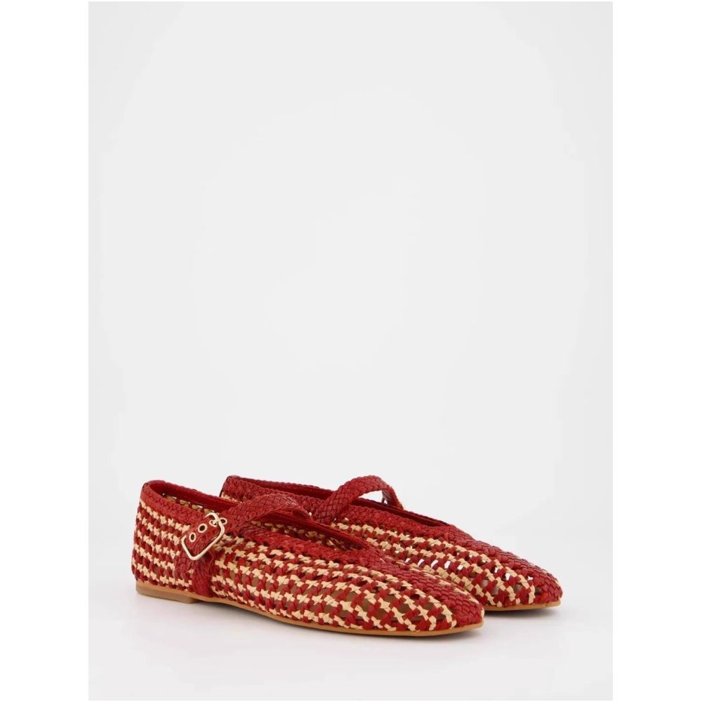 ASAYA7111 – Riviera Woven Mary Jane Flats ❤️✨