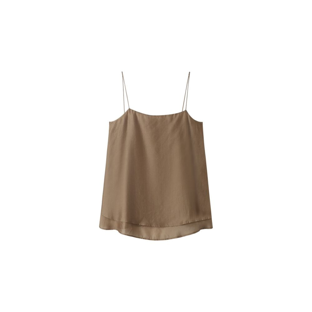 ASAYA7145 – Mocha Breeze Satin Set ☁️🤎