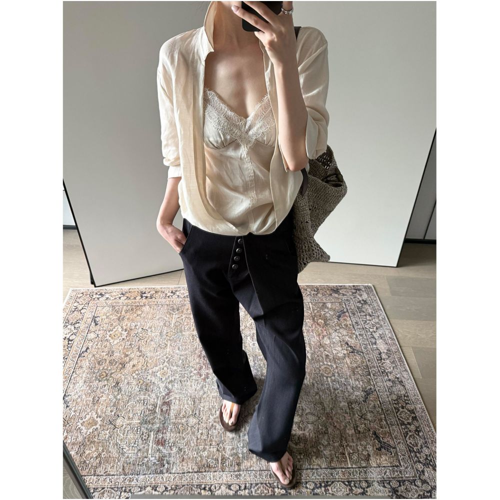 ASAYA7210 – Ivory Whisper Lace Cami ✨🤍