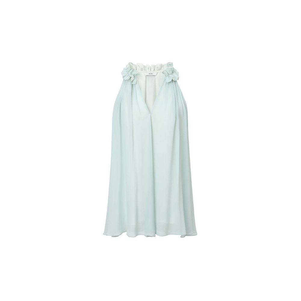 ASAYA7364 – Celeste Petal Drape Top 🌿🩵