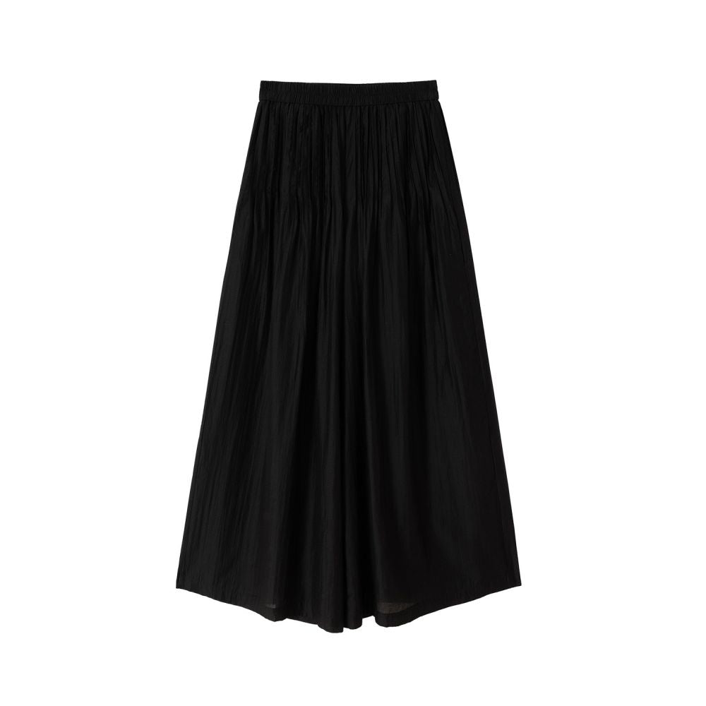 ASAYA7375 – Fluid Luxe Wide-Leg Pants 🤍🖤
