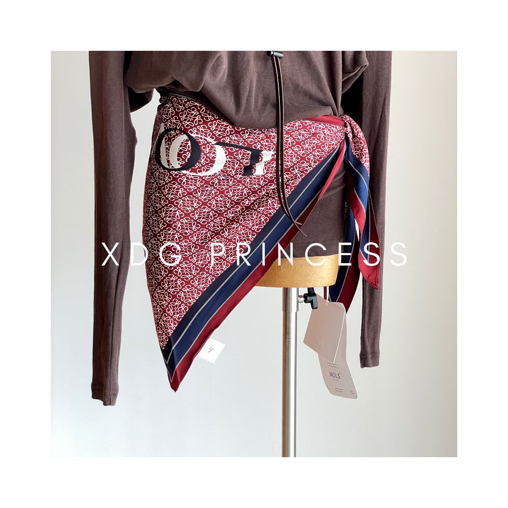 ASAYA7376 – Heritage Silk Styling Scarf ✨🤎