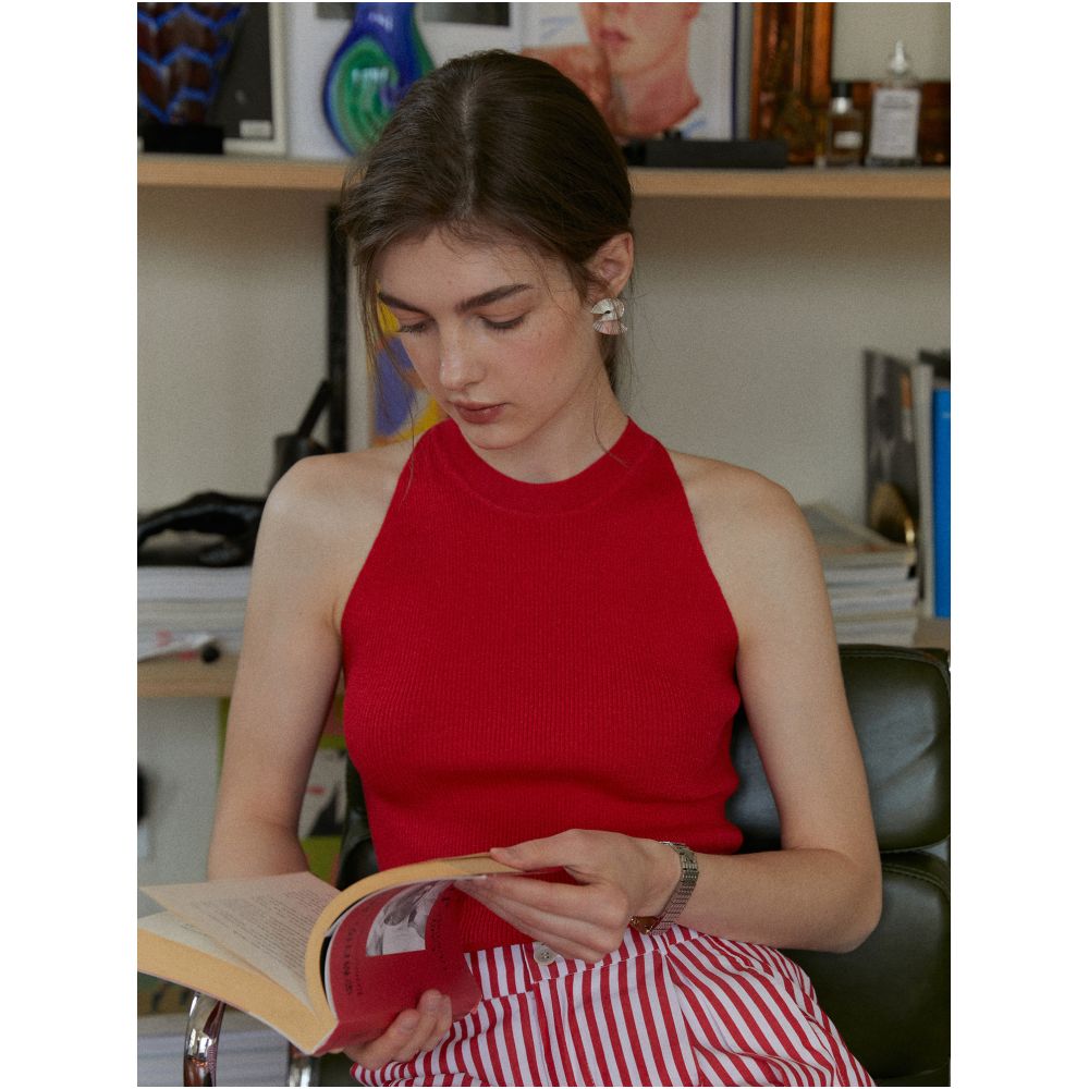 Clean Sense a stylish and minimalist cool camisole for women perfect for layering or wearing alone in summer image 4
