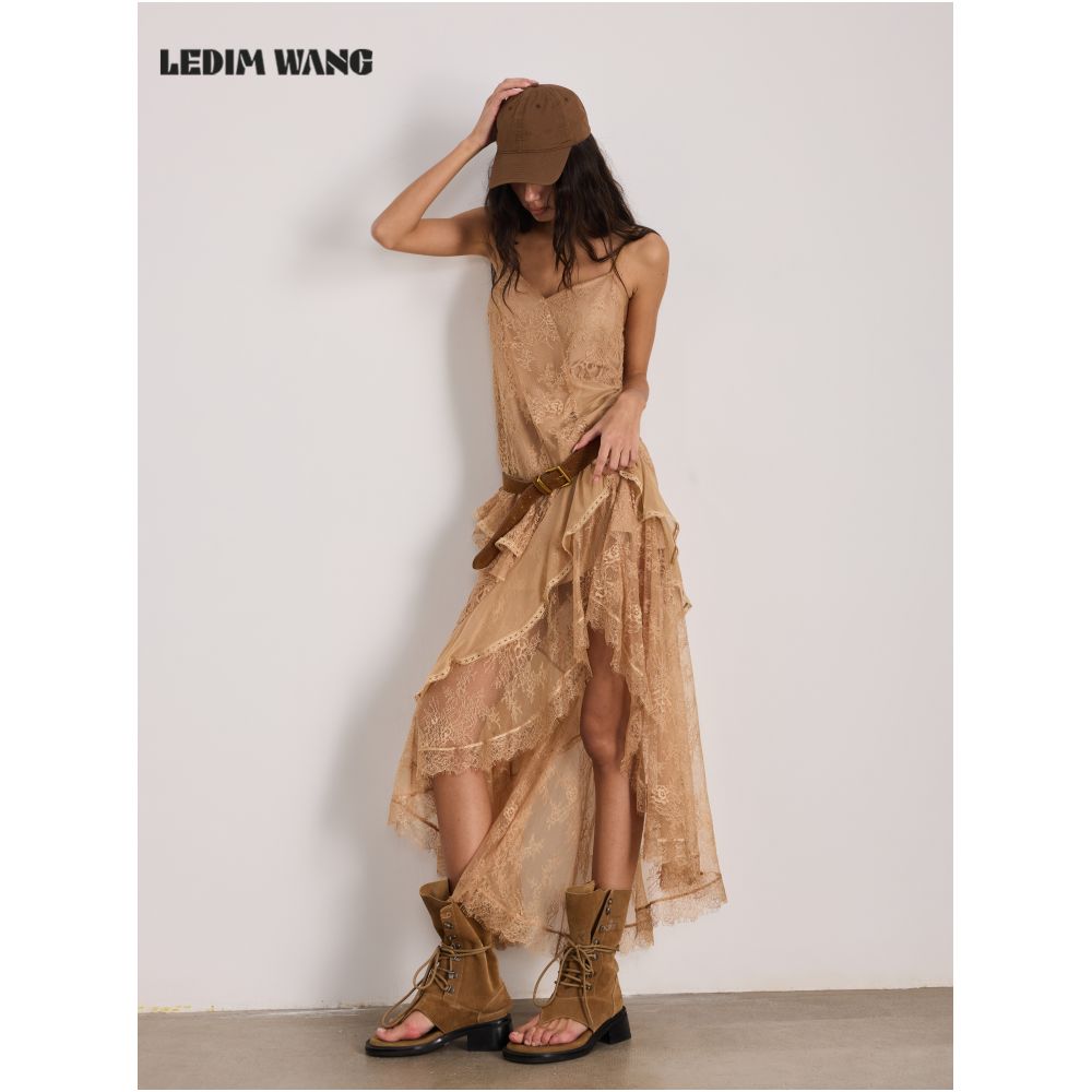 ASAYA7416 – Nomad Romance Lace Slip Dress 🤍🖤✨