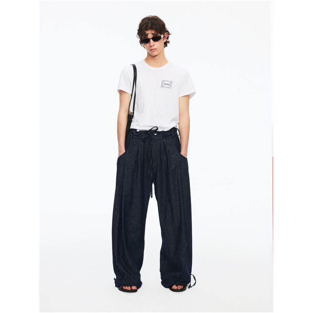 ASAYA7457 – Washed Linen Utility Set 🌊🖤