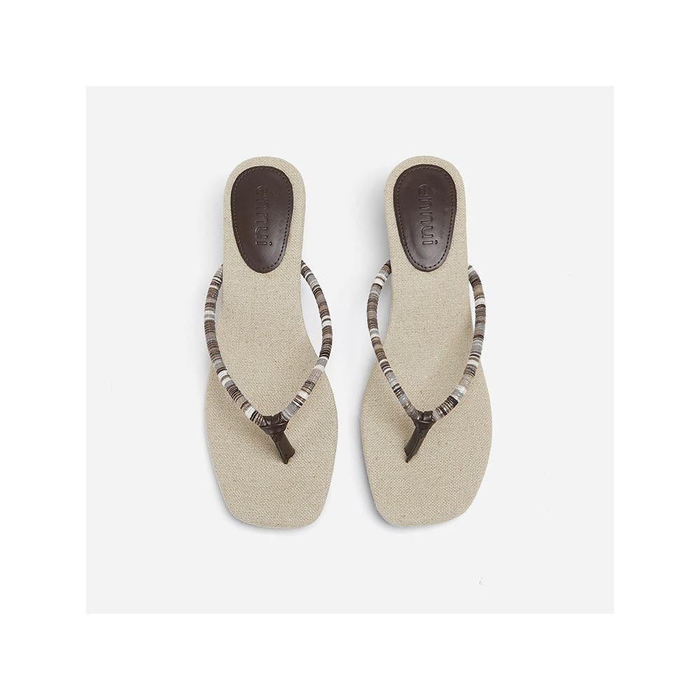 ASAYA7566 – Bohemian Loop Kitten Heels 🌈✨