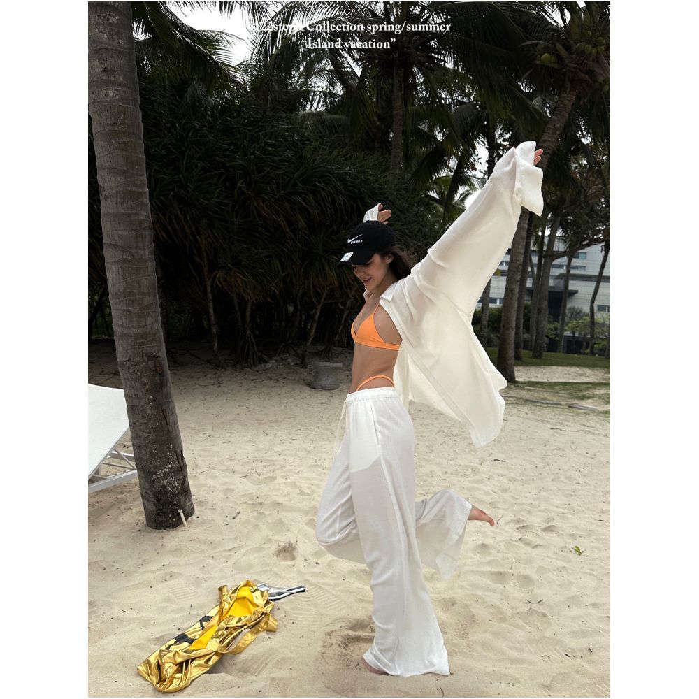 ASAYA7665 – Island Breeze Oversized Set 🤍🌴