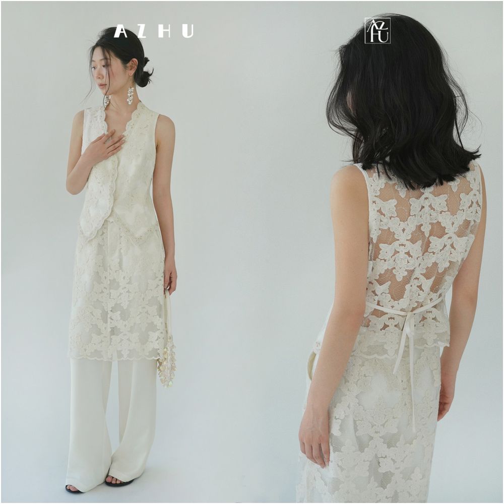 50 off clearance sale no returns except for quality issues Women s vest and trouser set two piece set image 0