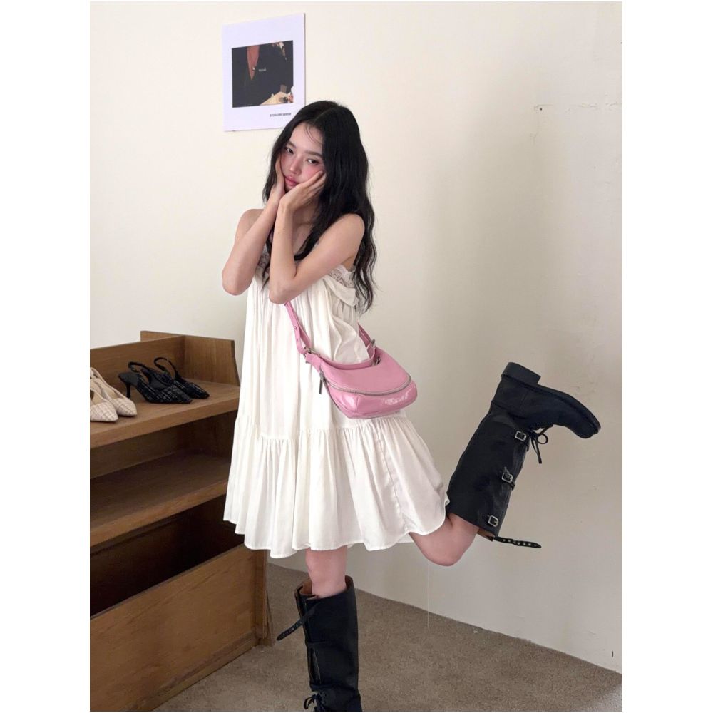 ASAYA7796 – Ivory Lace Muse Dress 🤍🎀