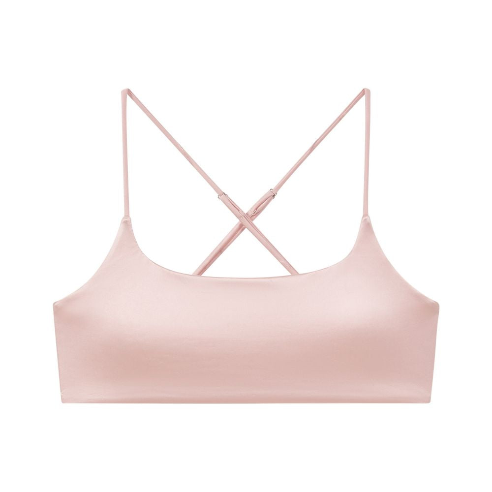 ASAYA7804 – Silky Crossback Bralette ✨🩵