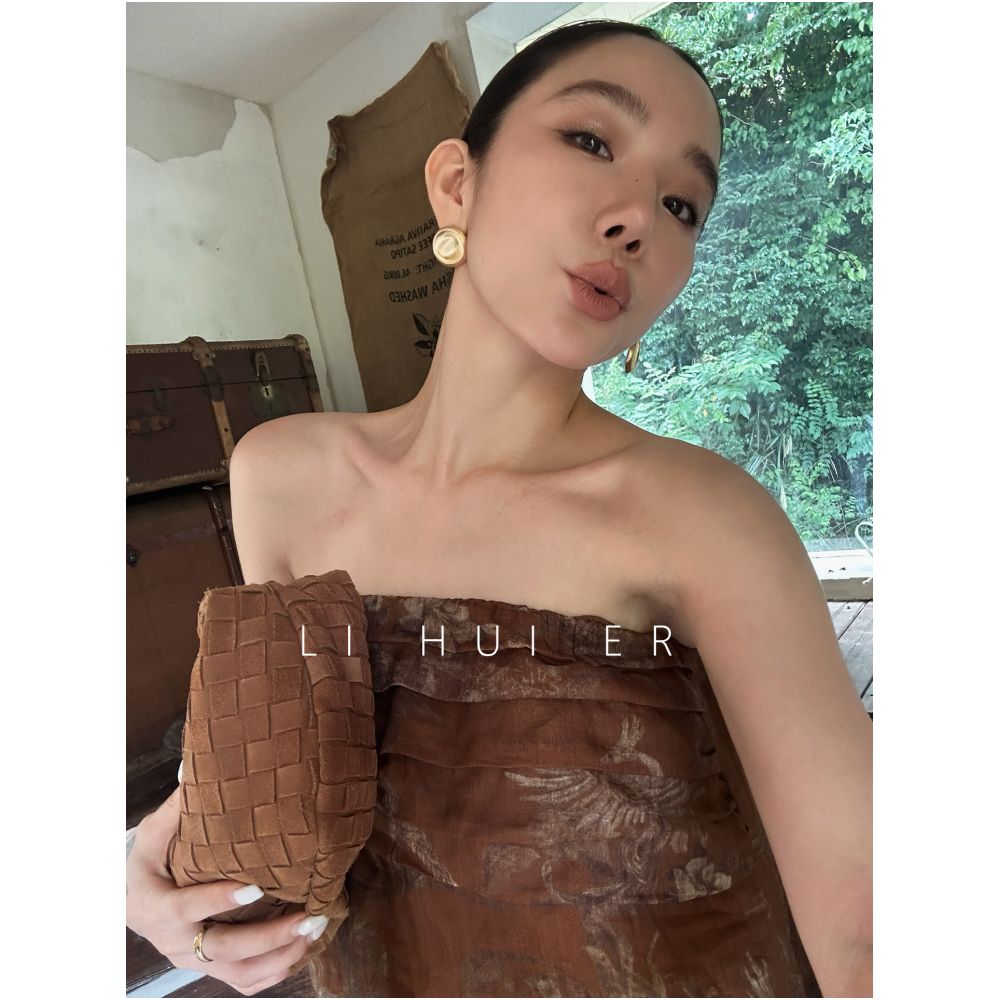 LiHuiEr Chinese Style Strapless Vest for Women Unique and Distinctive Style image 1