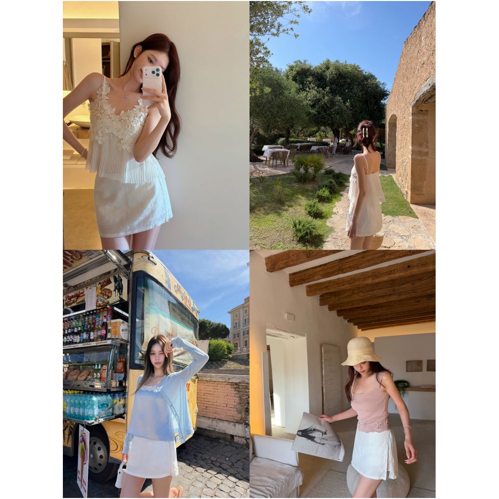 DailyDash s Must Have Versatile Self Style Outfit Get Two Colors 100 Linen Anti Exposure Skirt image 4