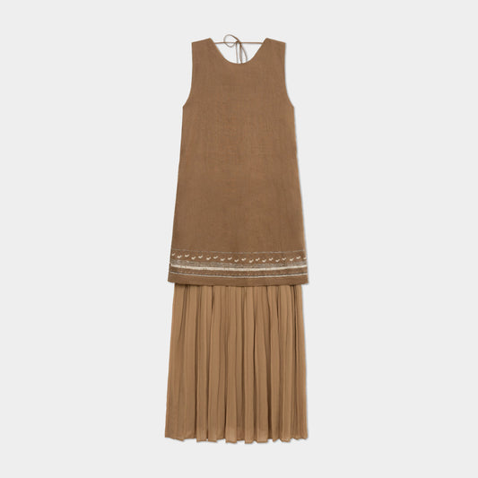 ASAYA4600 – Riviera Linen Maxi Dress 🌿☀️
