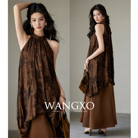 ASAYA4575 – Regal Flow Maxi Dress ✨🌿