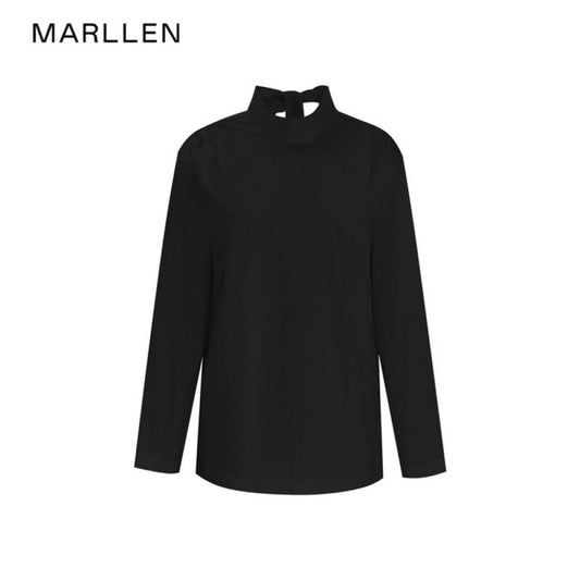 ASAYA4557 – Marllen Bow-Tie Relaxed Blouse 🎀✨