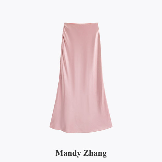 ASAYA4484 - Heavy Satin Mermaid Skirt ✨💃