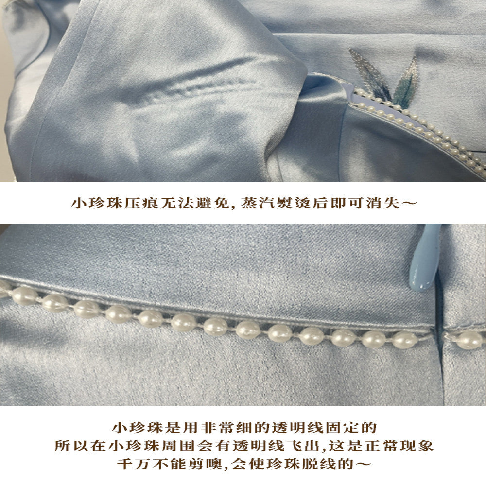 Original Genuine Echo Official New Chinese Style Improved Cheongsam image 10