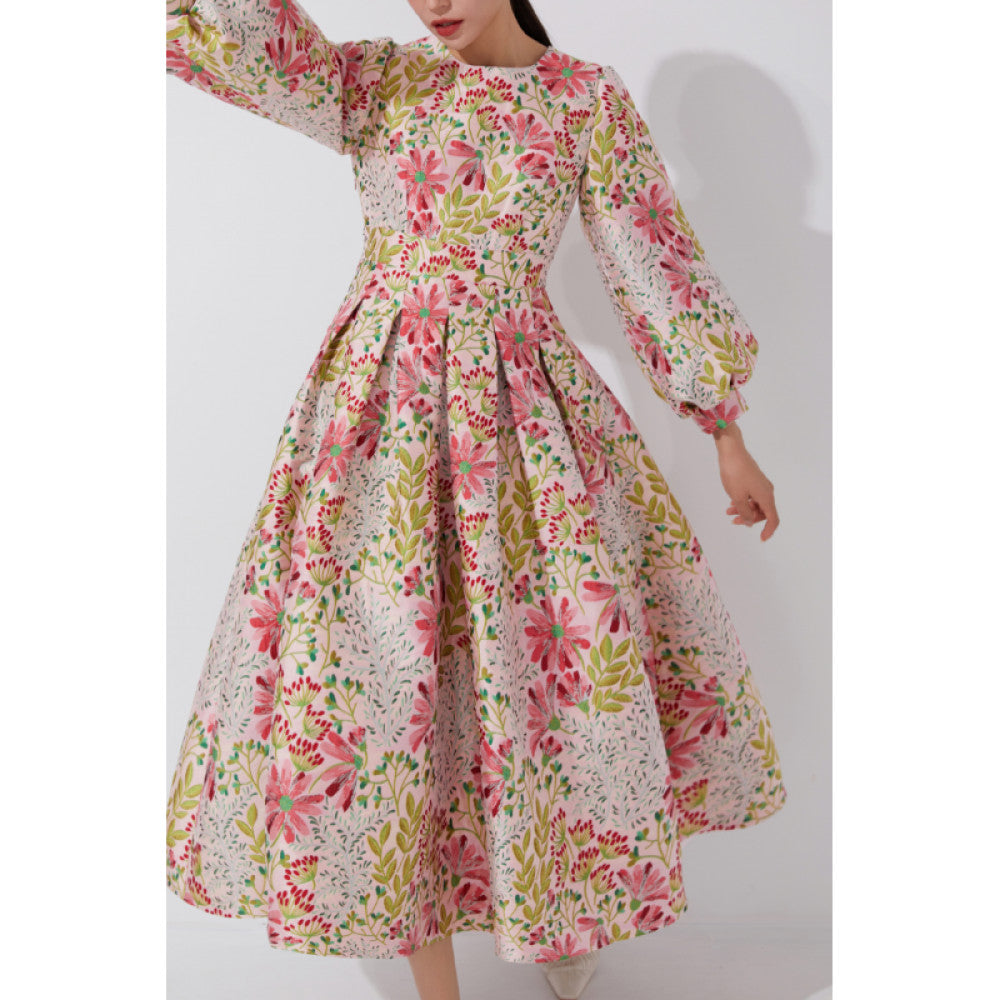 Meifei 2025 Original Design Jacquard Fold Unique Western Style Umbrella Skirt Skirt Half Body Skirt New Women s Autumn Winter Collection image 30