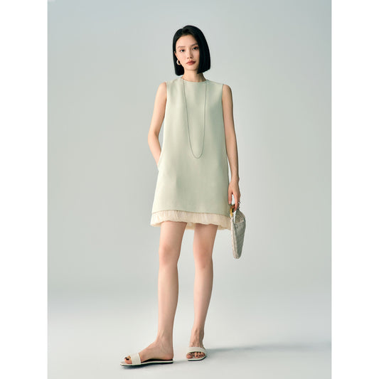 ASAYA4213 - Minimalist Chic A-Line Dress 💚
