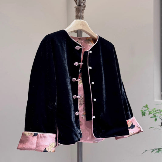 ASAYA4143 Luxurious Reversible Jacket ✨